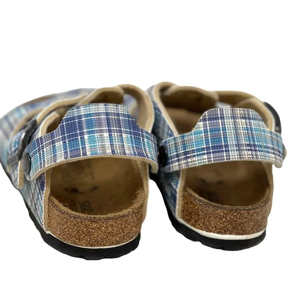 Birki's Jawa All Over Checks Navy Size 32 - Picture 2 of 7